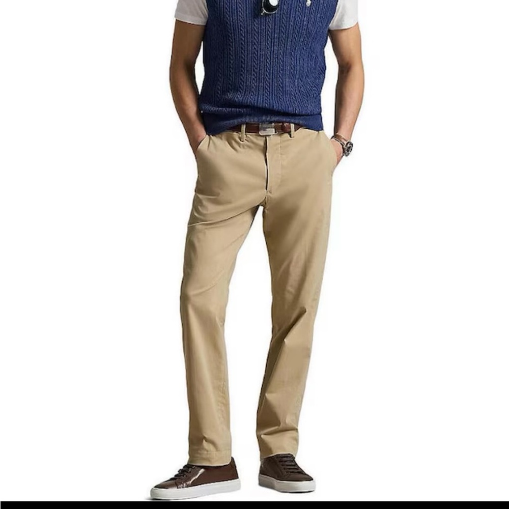Polo Ralph Lauren Men's Khaki Straight Performance Chinos 32x30